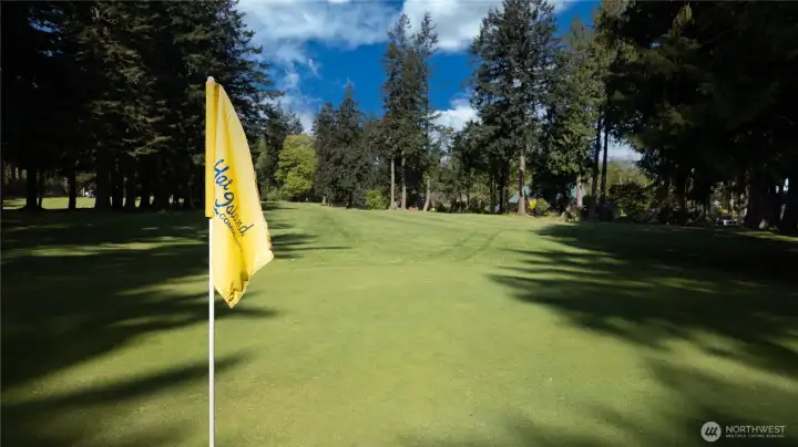 Hole # 2 green