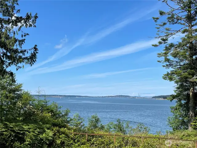 This gorgeous view of Port Townsend Bay and beyond!