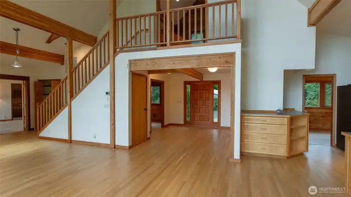 Looking back to entry