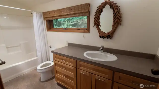 Upstairs full bath