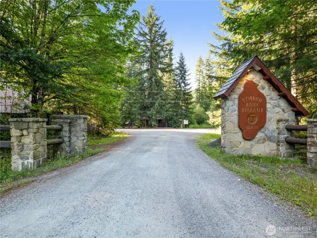 Entrance to Timberlane Village Community.