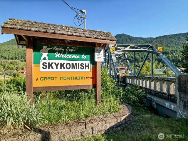 Bridge to Town of Skykomish