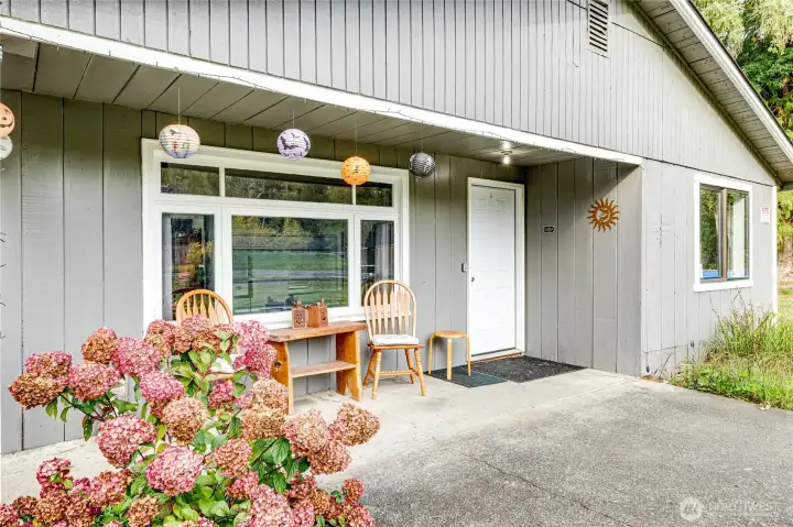 Covered Front Entry