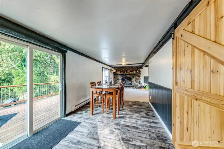 Slider to Back Deck