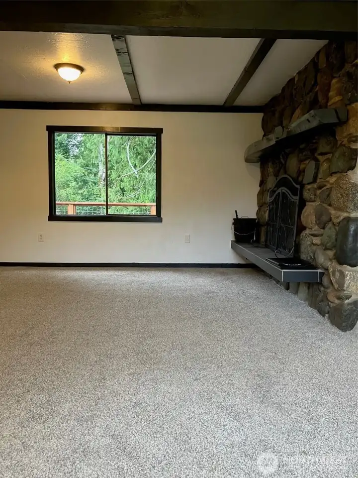Living Room w/ Fireplace