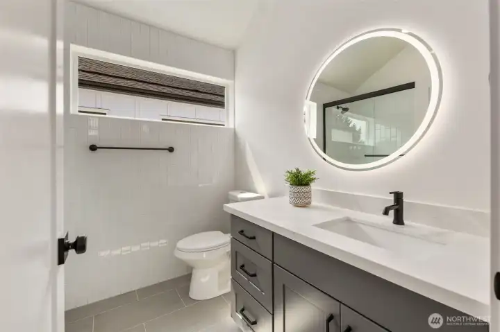 Photos from model home, 820A.