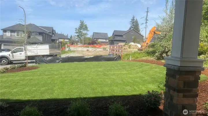 HUGE front yard