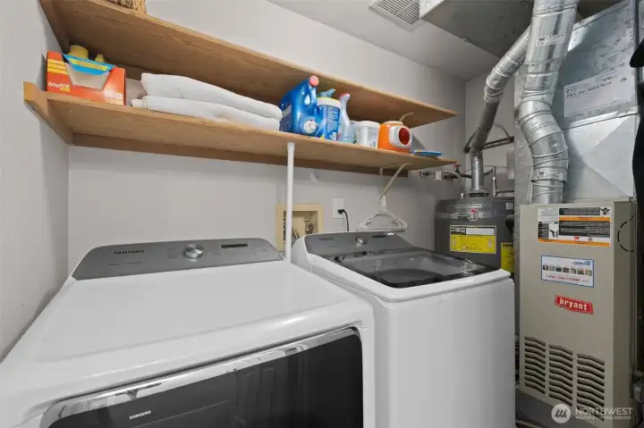 Upstairs Laundry/Utility Room