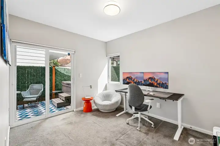 2nd downstairs bedroom