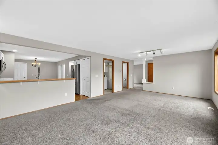 Spacious floorplan