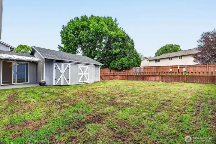 Sprinkler system in front and rear yards