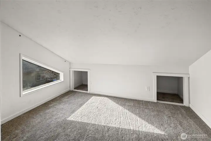 Upper-level flex space