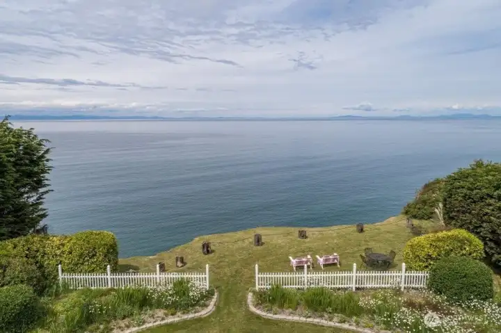 Spectacular view of the water from your backyard!!