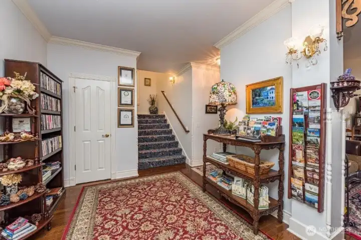 A great "resource area" for guests.