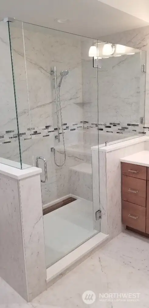 Elegant new bath.