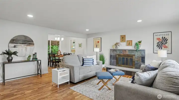 This home features fresh interior paint and refinished hardwood floors. This home features fresh interior paint and refinished hardwood floors.