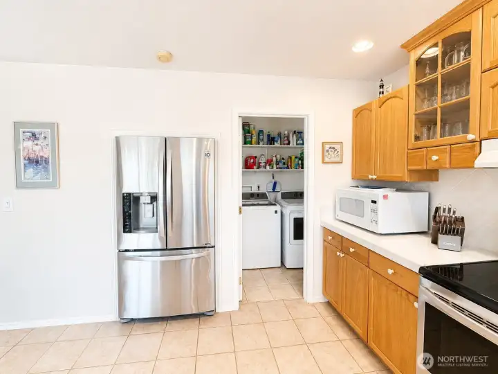 Laundry Room off of Kitchen