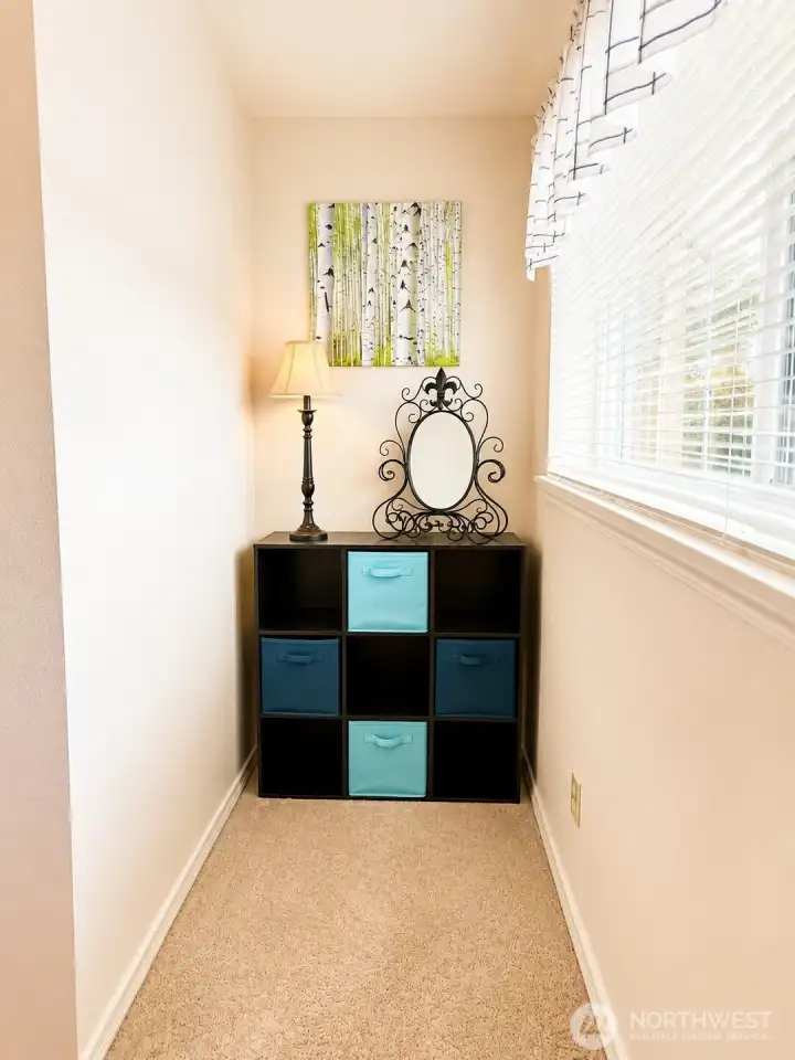 Cute little nook, for desk or storage