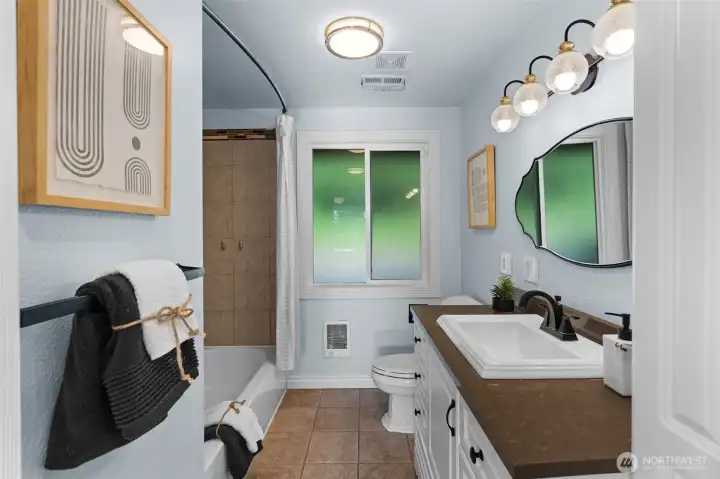 Shared bathroom