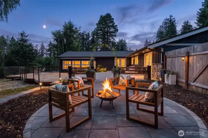 Enjoy evenings on your new patio