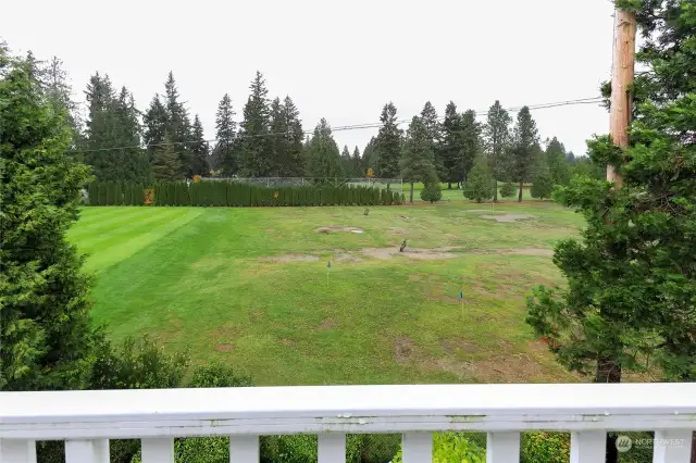 View of the Fairway Golf & Country Club from the patio.