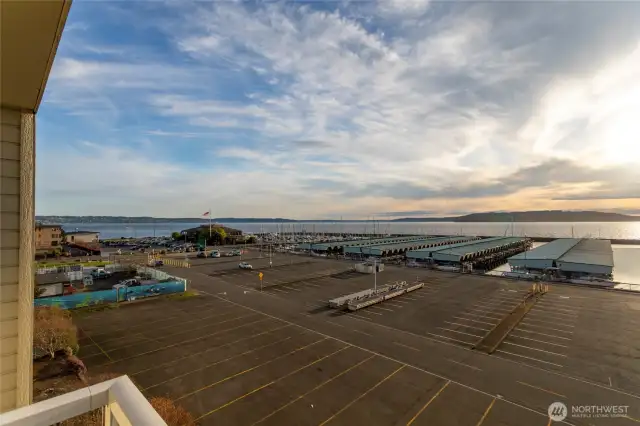 Overlooking Des Moines Marina
