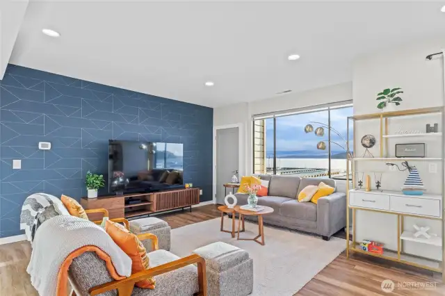 Enjoy the views and all the natural light.