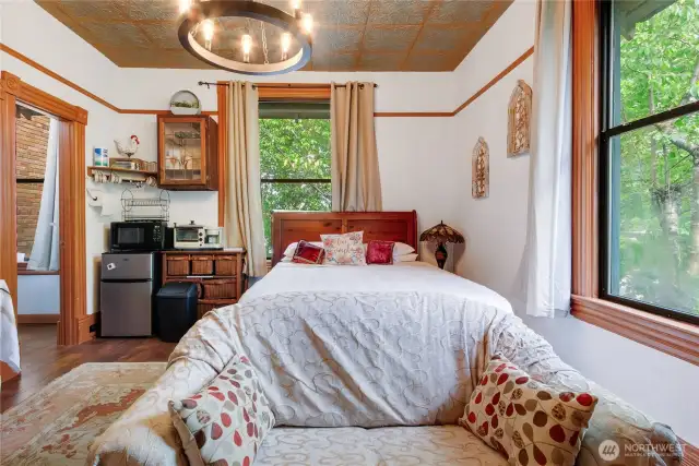 Unit C, has a large walk in closet/storage on the left.