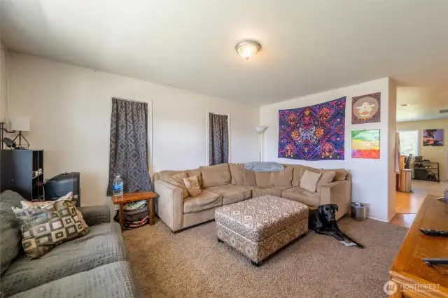 Living room on main floor.