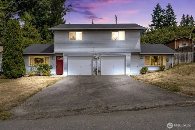 Updated duplex on dead end street