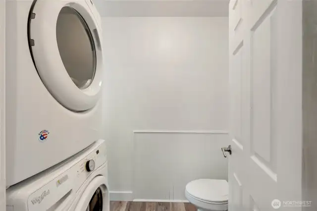 Washer & dryer included