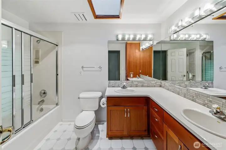 Full bath on main, near the bedrooms