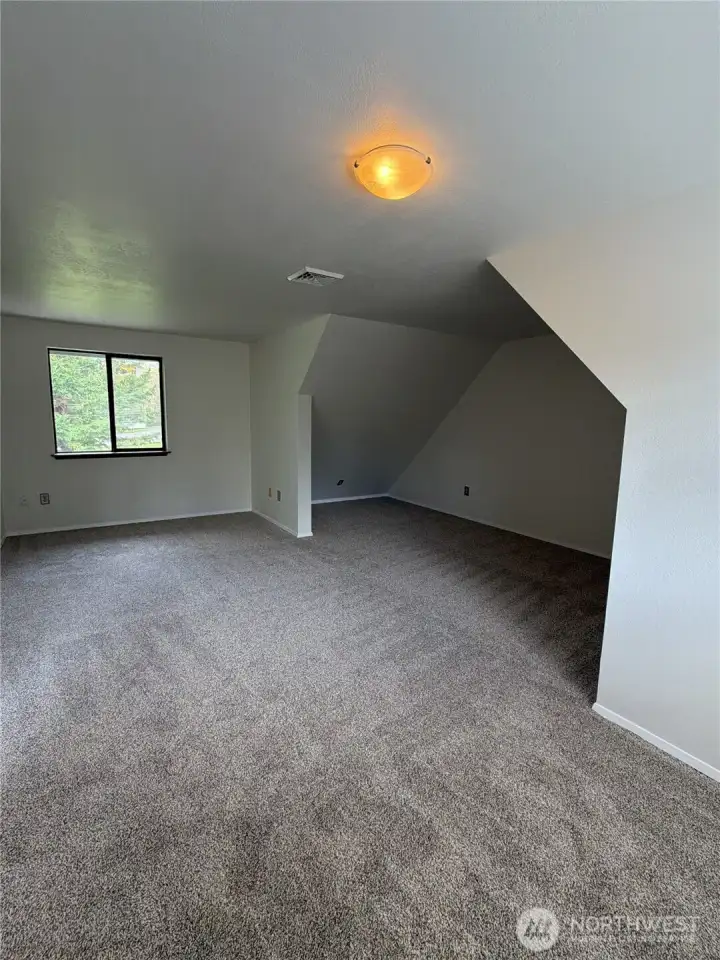 Overflow bonus room from the master upstairs