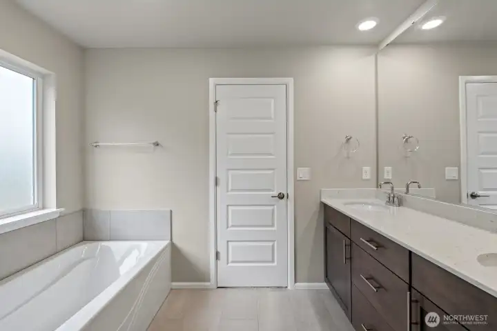 Master bathroom