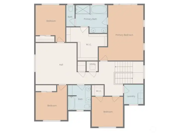 Downstairs floor plan