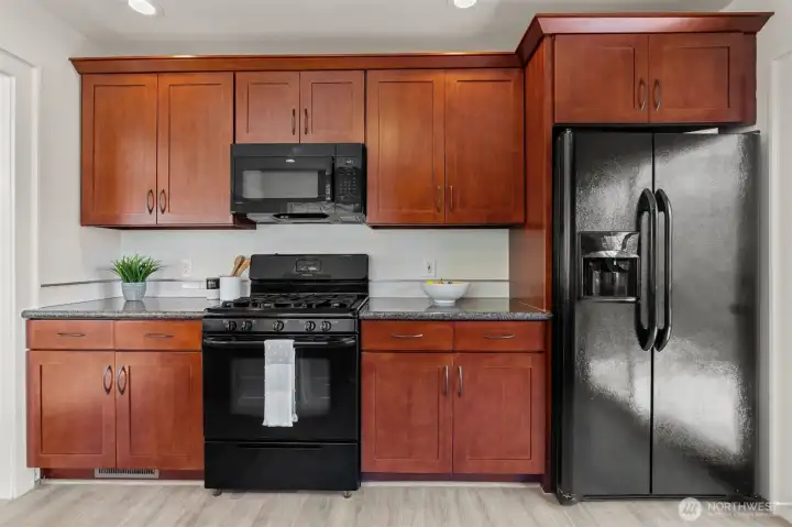 Tons of counterspace and storage!