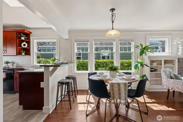 So many options with the open layout!