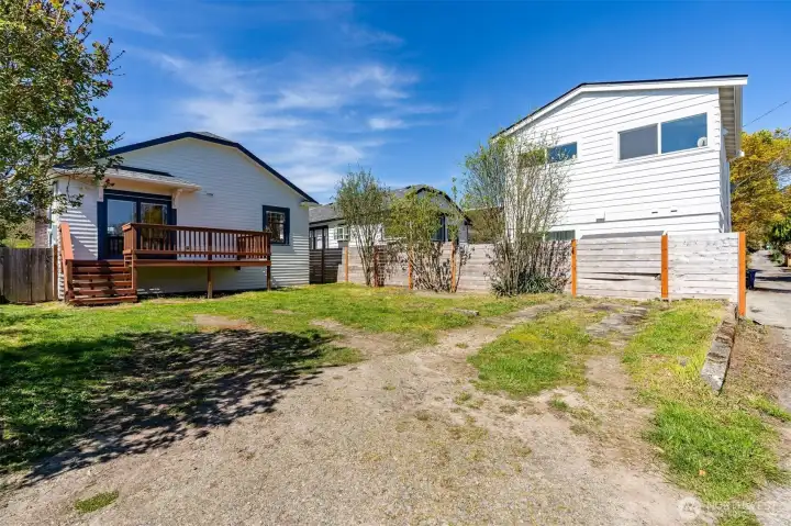 This 4,000sf lot has the perfect spot for a DADU (buyer to verify) and alley access.