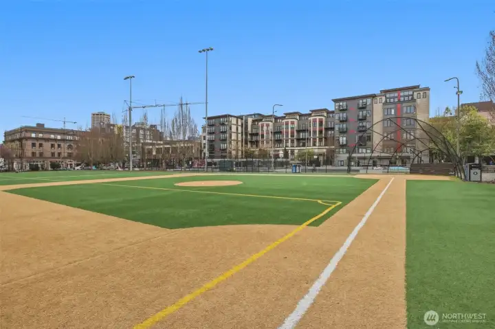 Grab a game of ball at Cal Anderson Park.