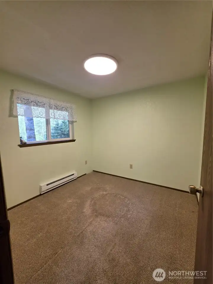 The office/den or even a playroom is upstairs as well. So many possibilities.