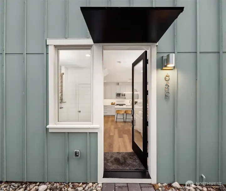 Second entrance