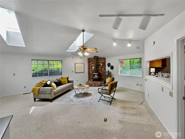 Another view of family/rec room.