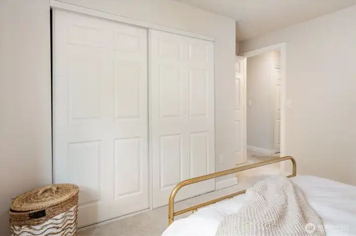 A guest bedroom allows visitors of all kinds a taste of the home’s comfort and competence.