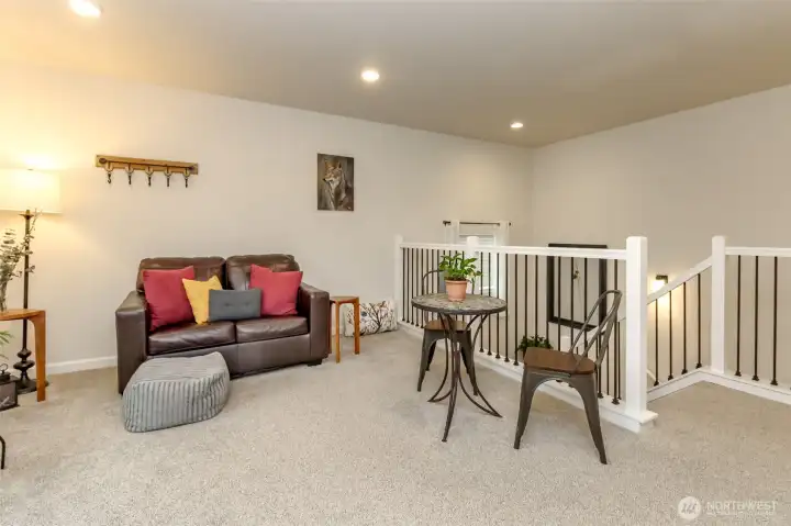 Family room/loft upstairs