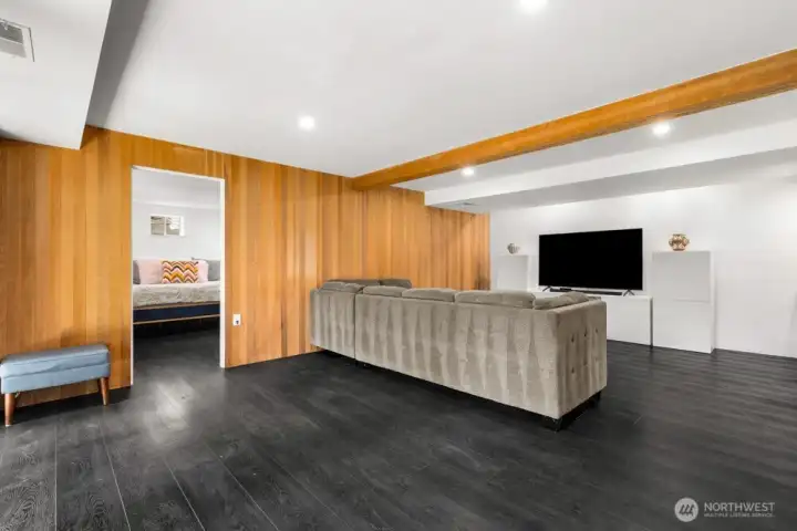 The second primary suite is tucked away for added privacy and comfort. The second primary suite is tucked away for added privacy and comfort.
