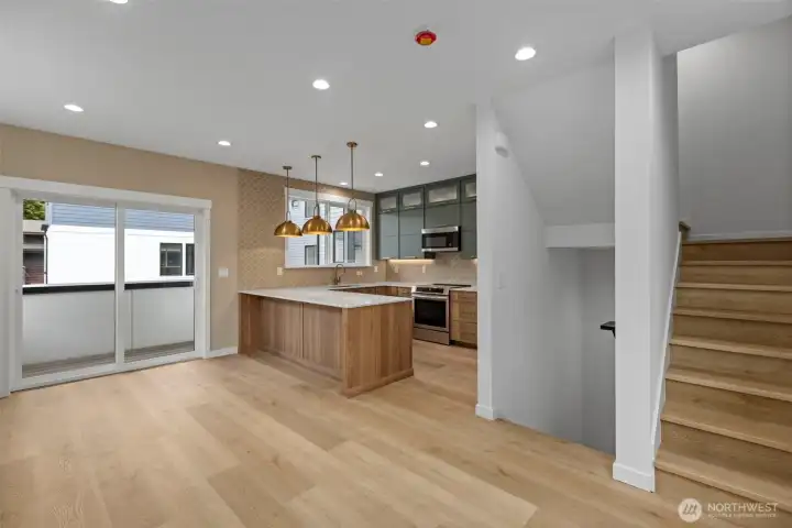 Open-concept living