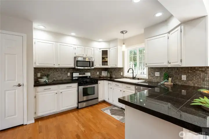 Plenty of storage plus pantry