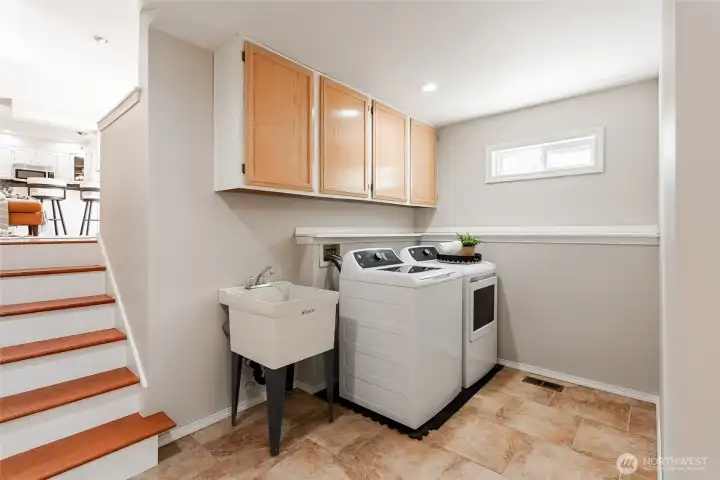Laundry room downstairs