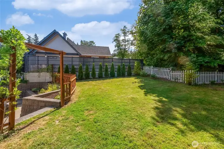 Upper yard