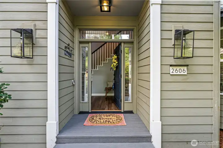 Front door entrance